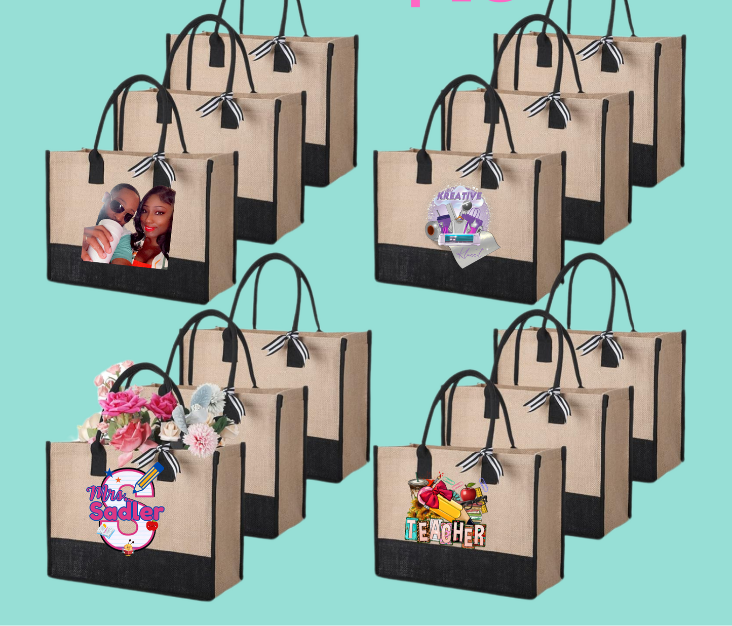 Custom Canvas Tote Bag