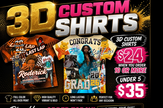 3-D Shirts 5 or Less