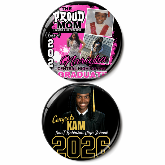 Graduation Custom Buttons