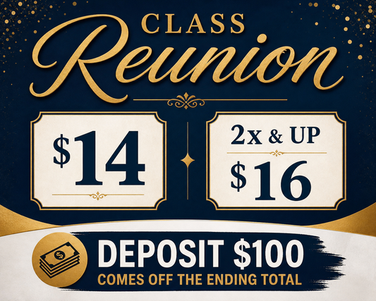 Class Renuion deposit